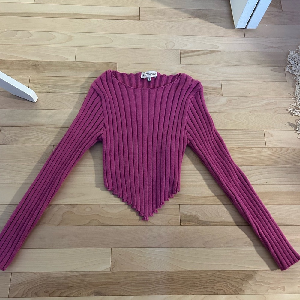 WILLOW & WIND PINK TOP - SIZE MEDIUM